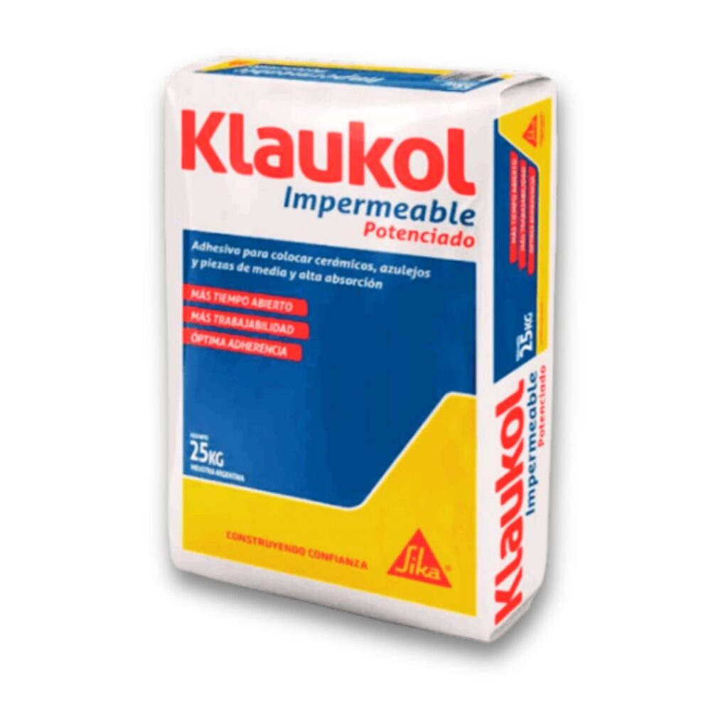 Klaukol Impermeable Potenciado x 25 Kg
